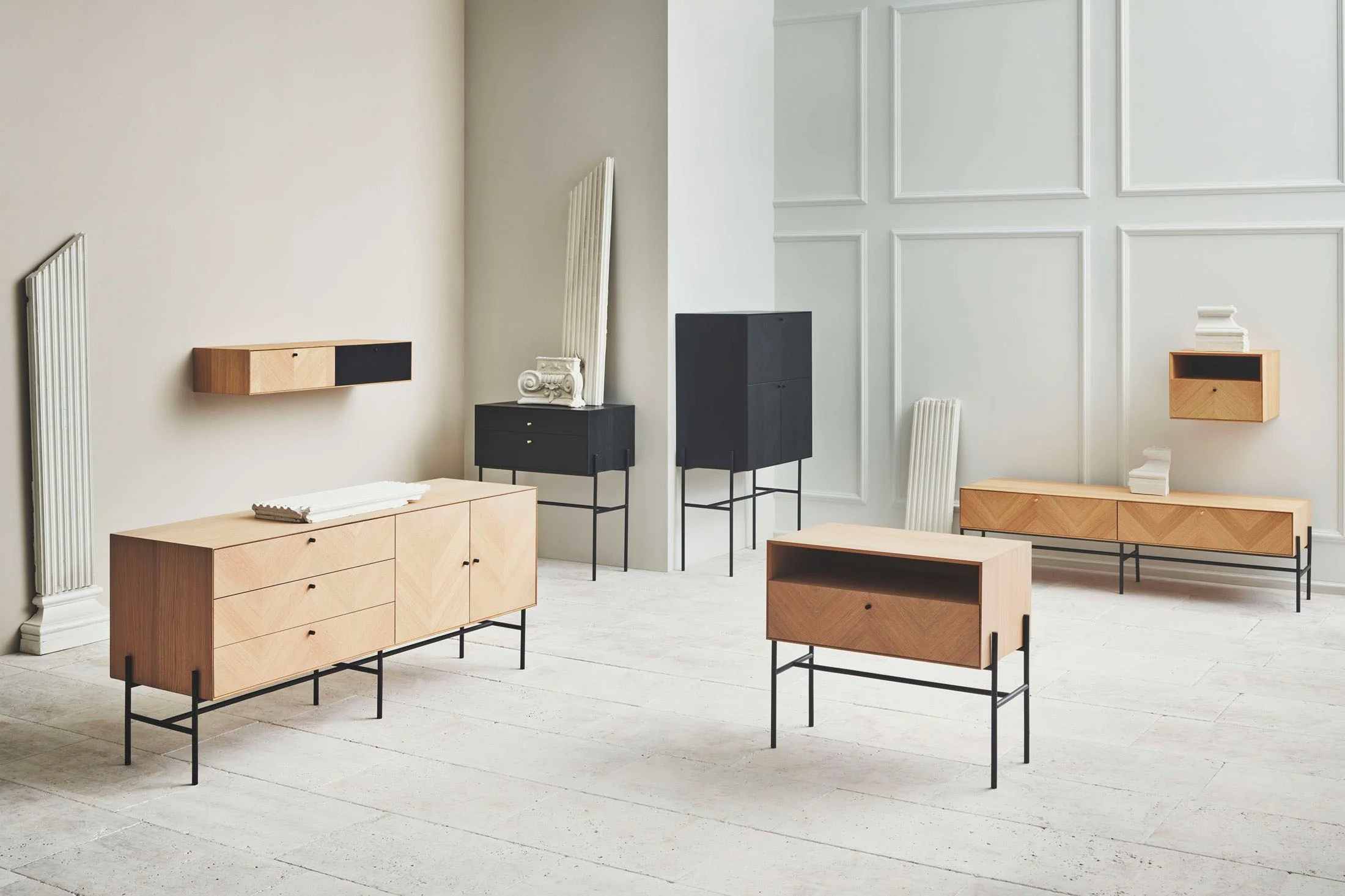 Bolia Luxe 1 Drawer Wide Wall Mounted - Image 2