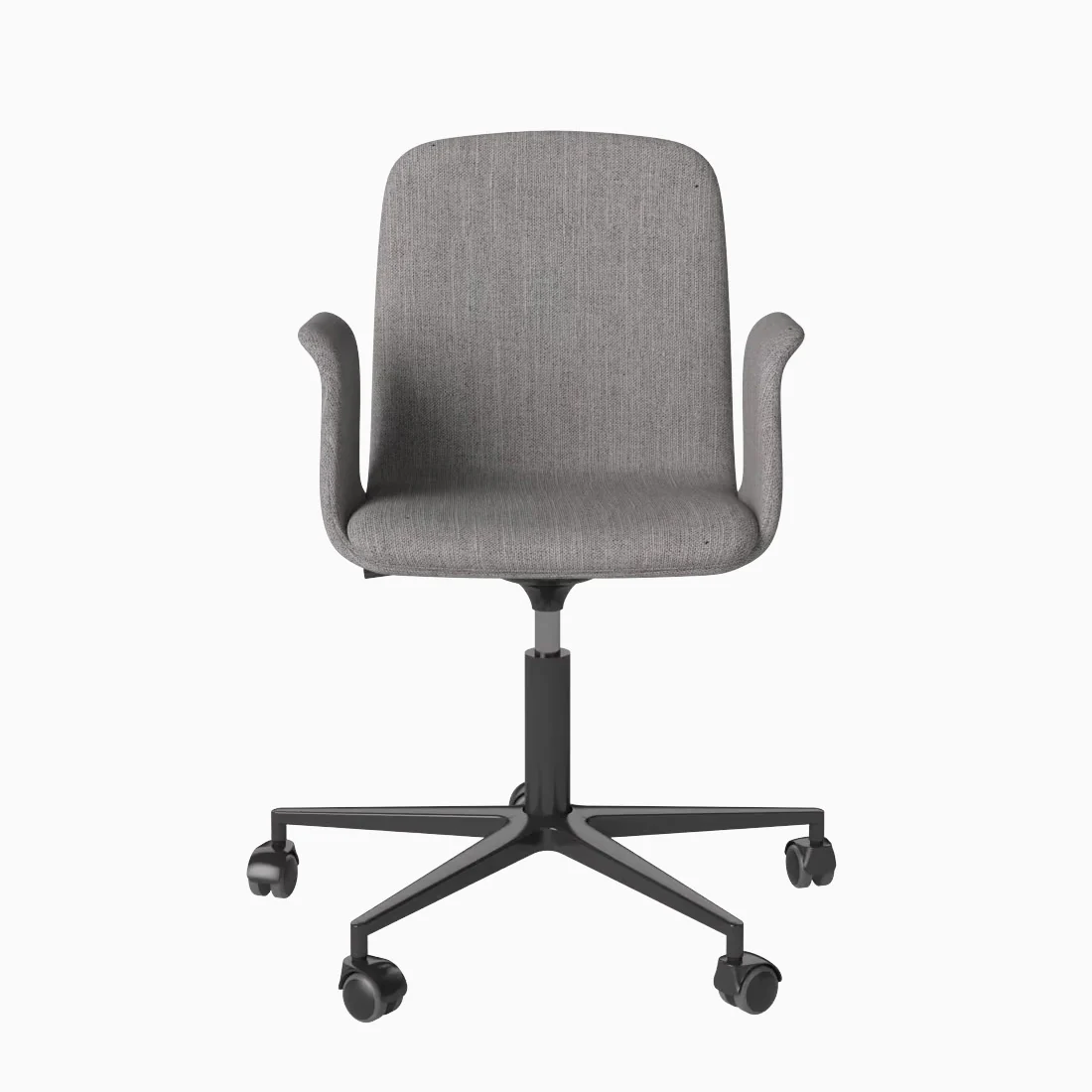 Bolia Palm Office Chair - Fully Upholstered with Wheels - Image 5
