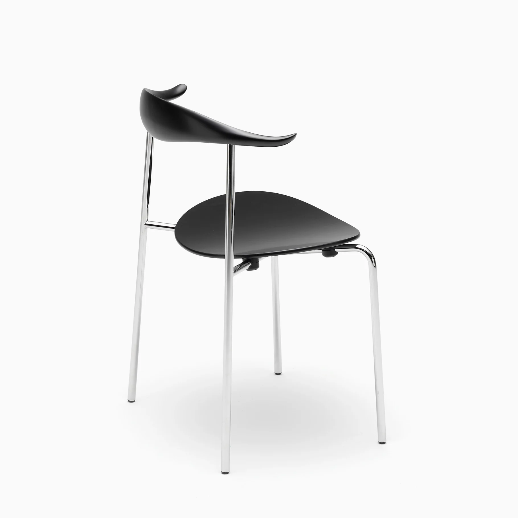 Carl Hansen & Søn CH88T Chair - Stainless Steel Frame - Image 3