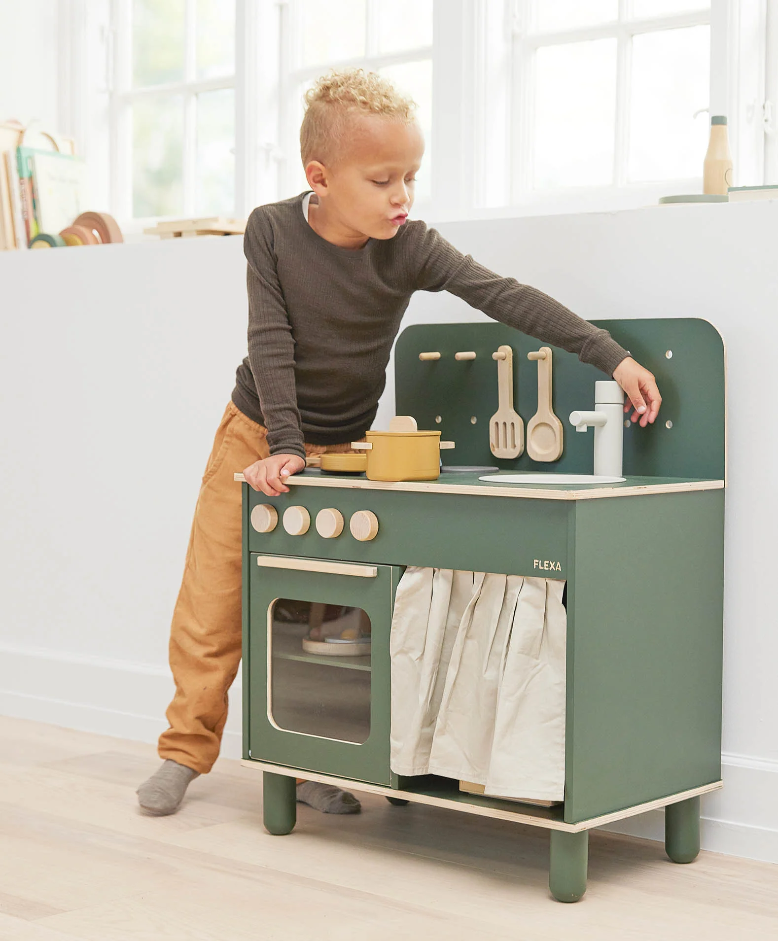 Flexa Kitchen - Deep Green - Image 3