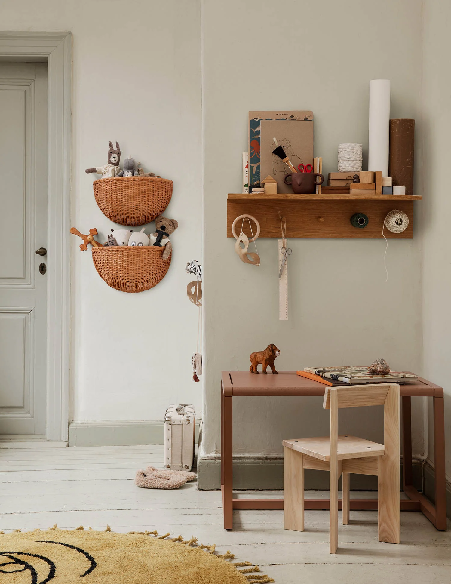 Ferm Living Ark Kids Chair - Ash - Image 3