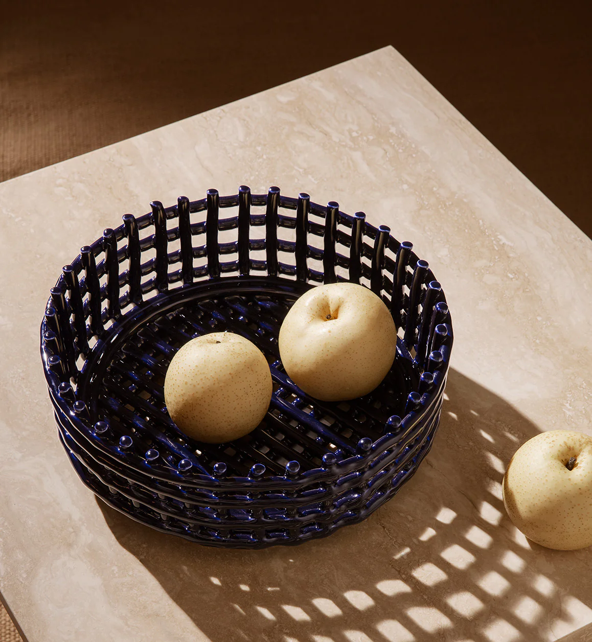 Ferm Living Ceramic Centrepiece - Blue - Image 2