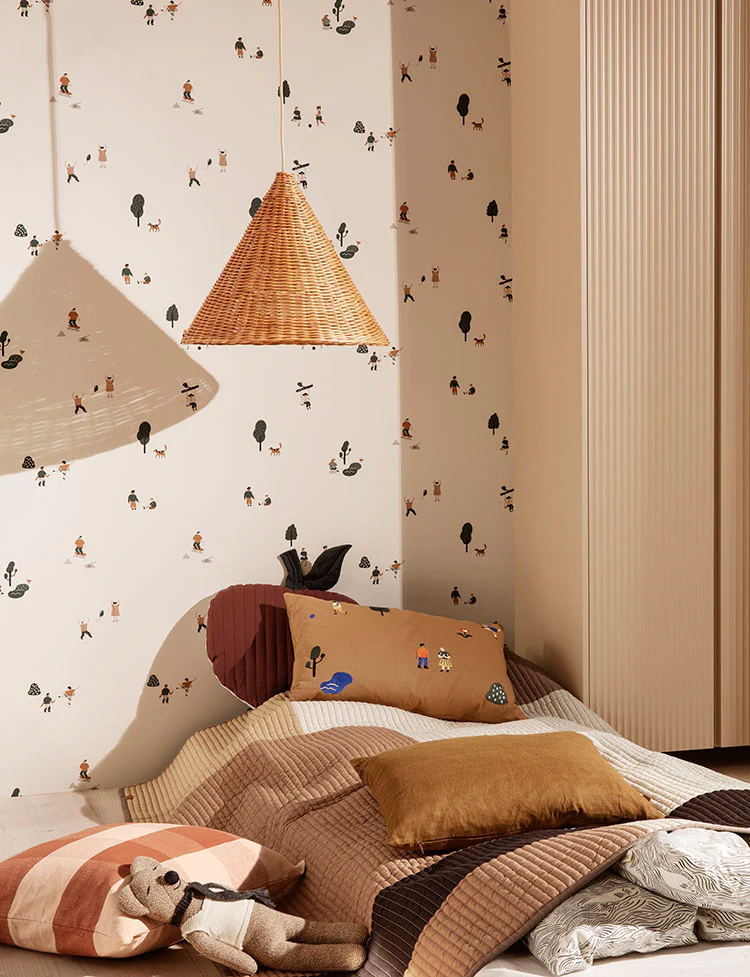 Ferm Living Dou Lampshade 45cm - Natural - Image 4