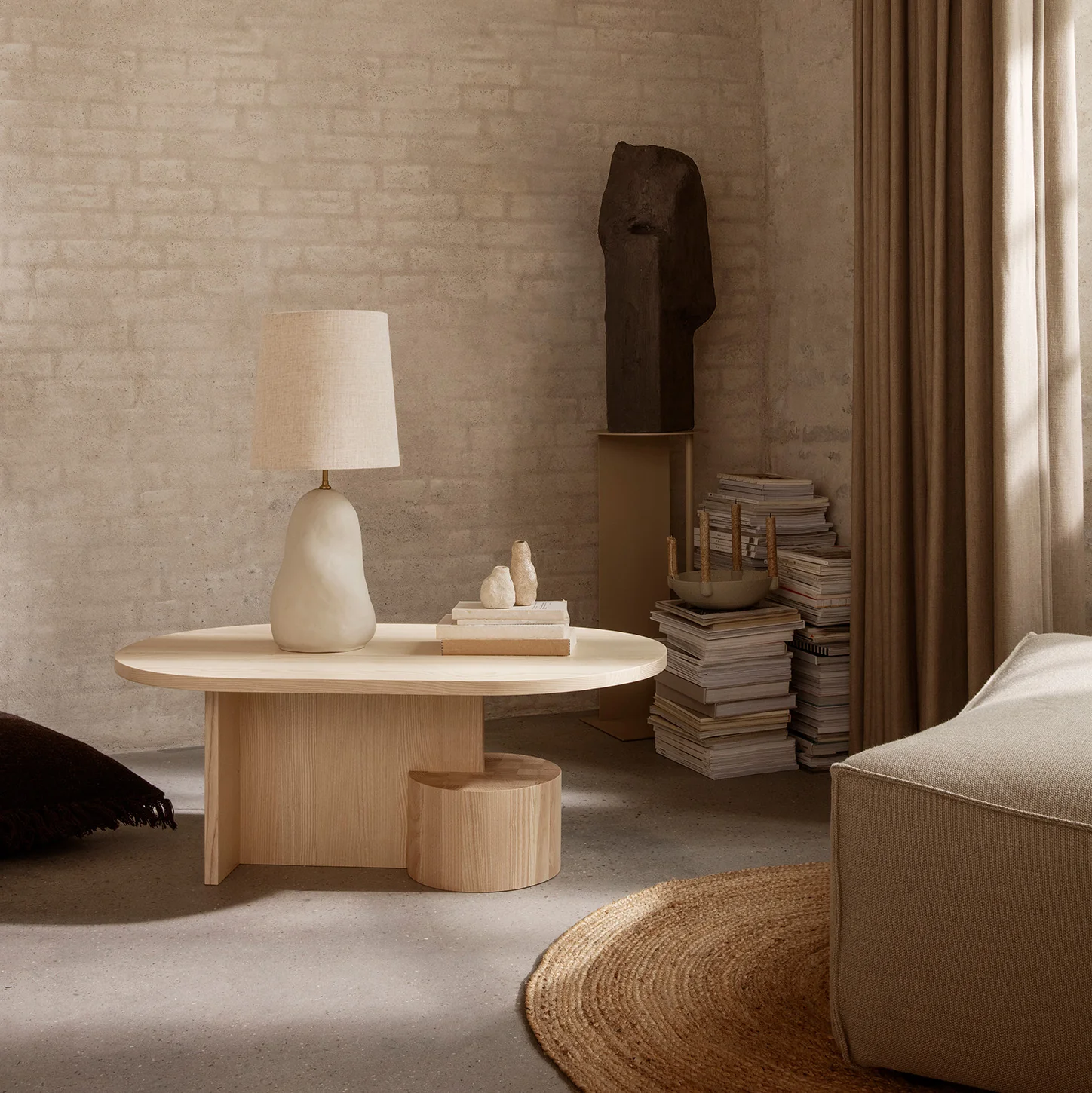 Ferm Living Insert Coffee Table - Natural Ash - Image 4