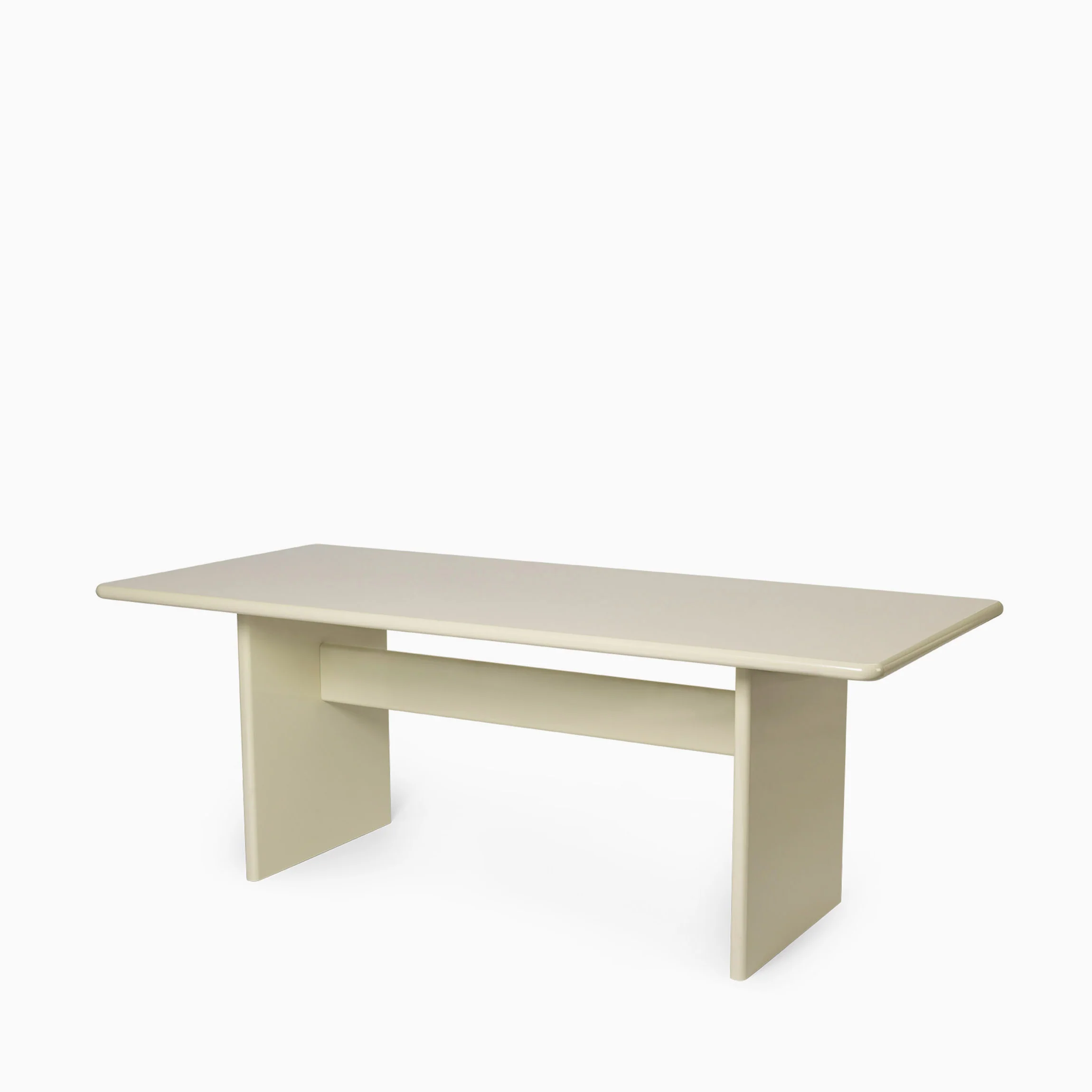 Ferm Living Rink Dining Table - Eggshell - Image 11