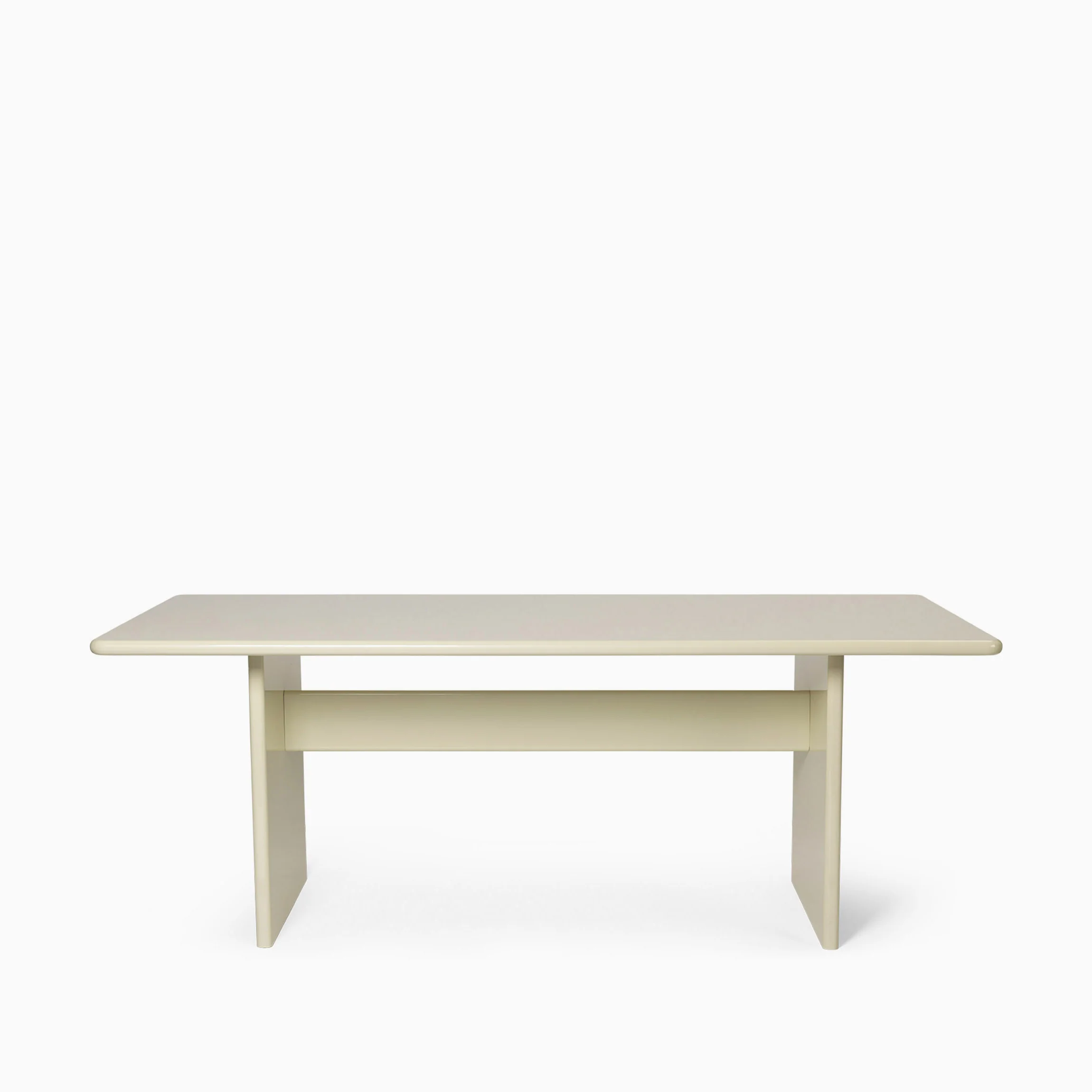 Ferm Living Rink Dining Table - Eggshell - Image 12