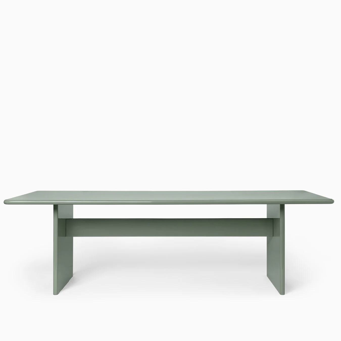 Ferm Living Rink Dining Table - Tea Green - Image 8