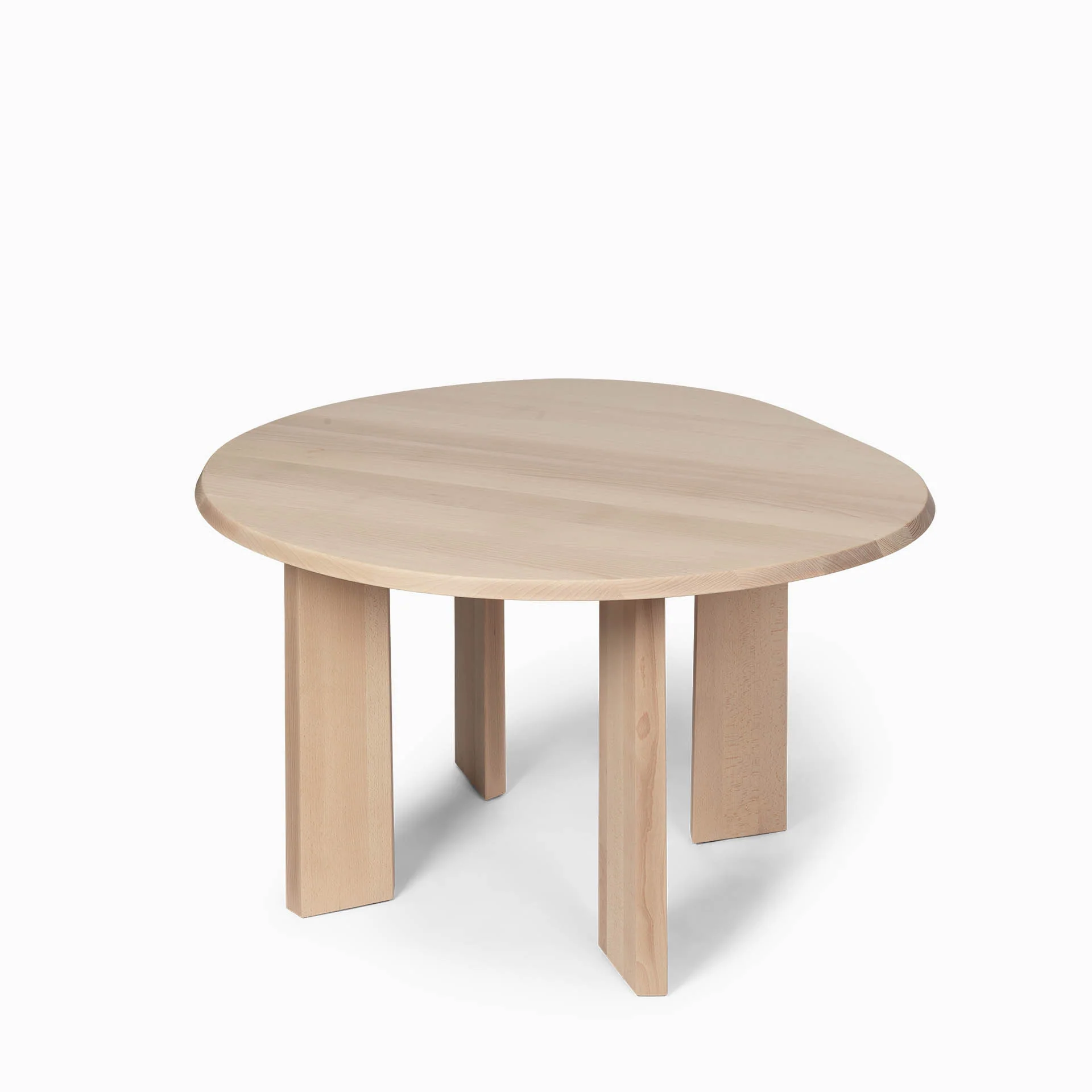 Ferm Living Tarn Dining Table - White Oiled Beech - Image 5