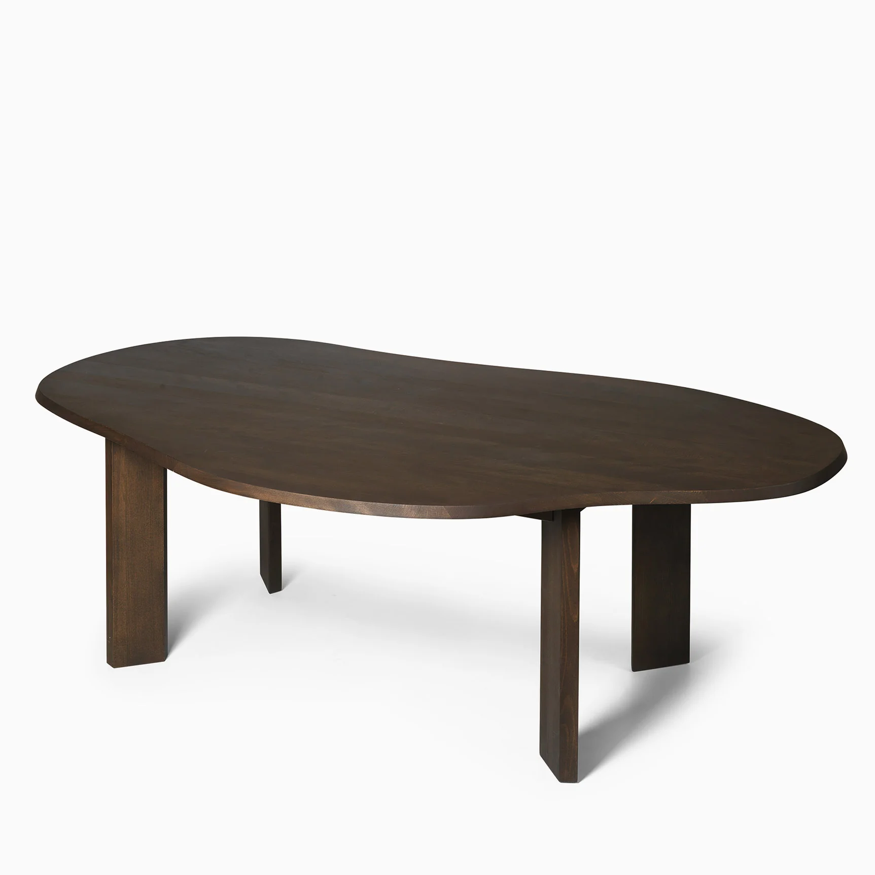 Ferm Living Tarn Dining Table - Dark Stained Beech - Image 7