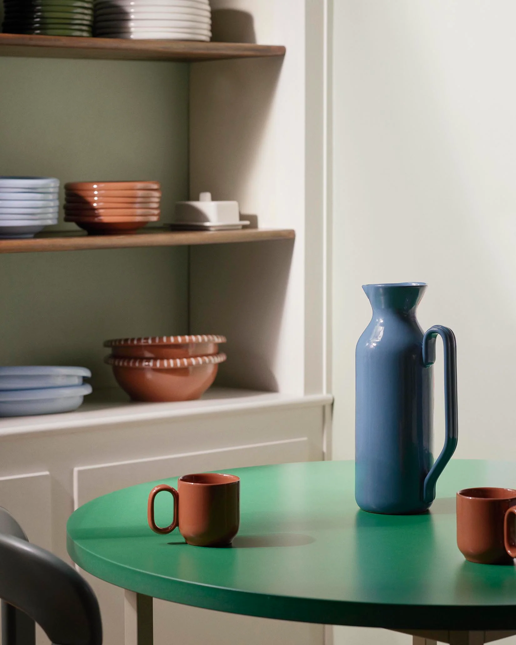 HAY Barro Jug Tall - Dark Blue - Image 4