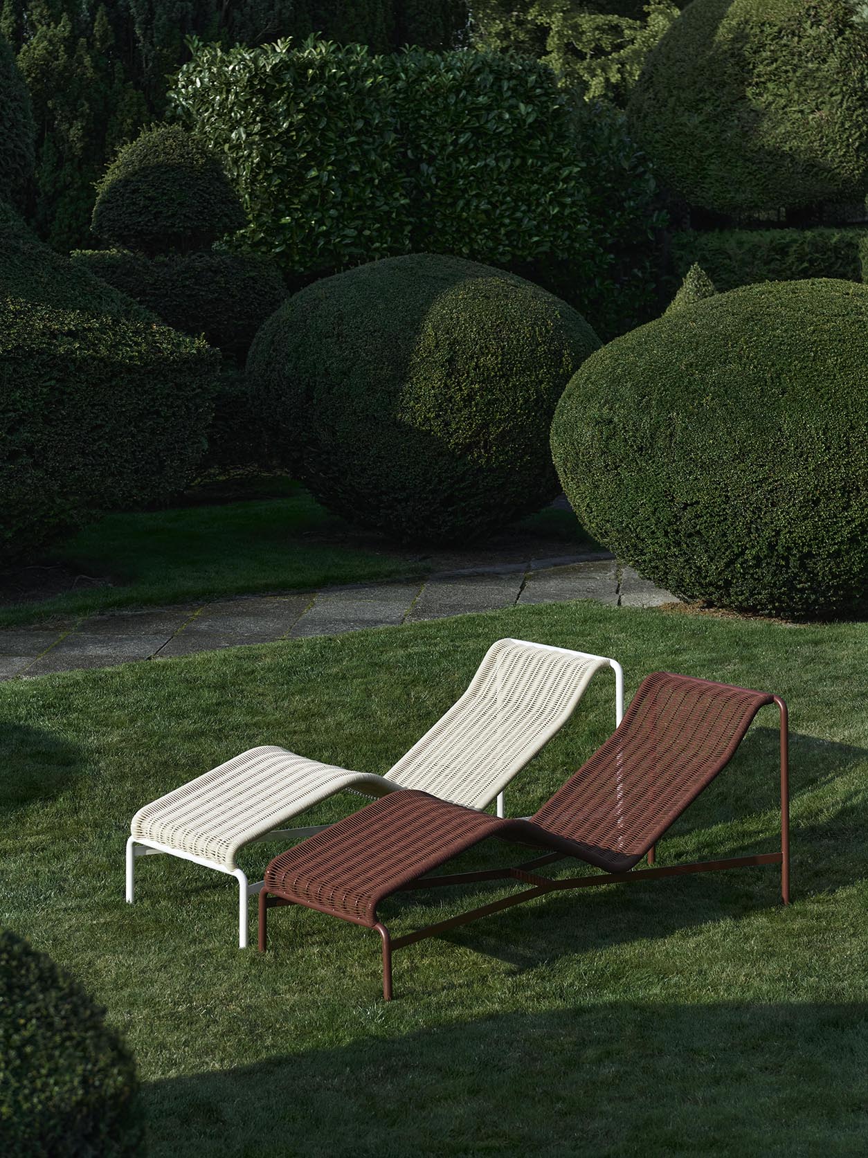 HAY Palissade Cord Chaise Lounge - Image 11