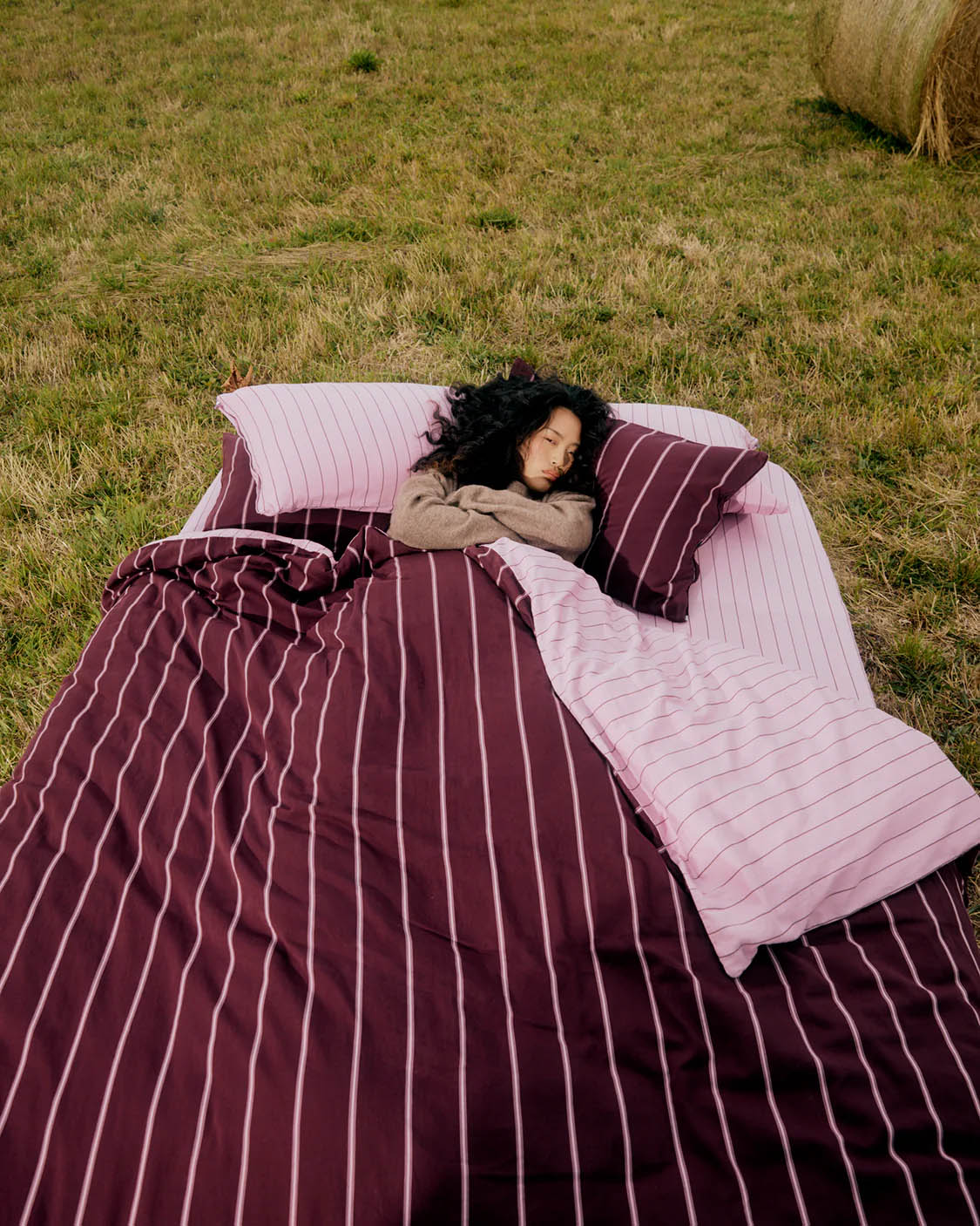 Hommey Quilt Cover - Mulberry / Aster - Image 7