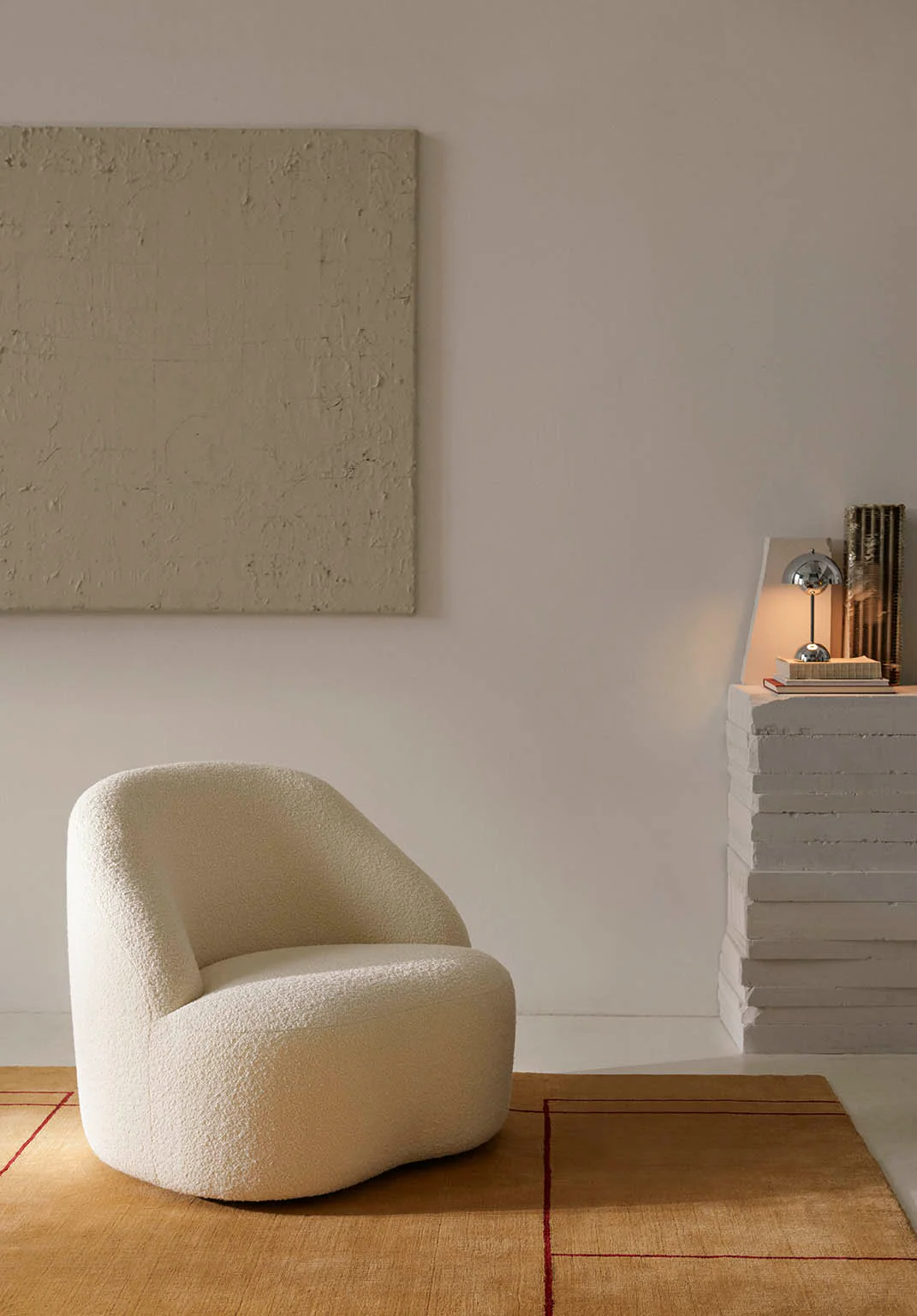 &Tradition Margas Swivel Armchair LC2 - Image 2