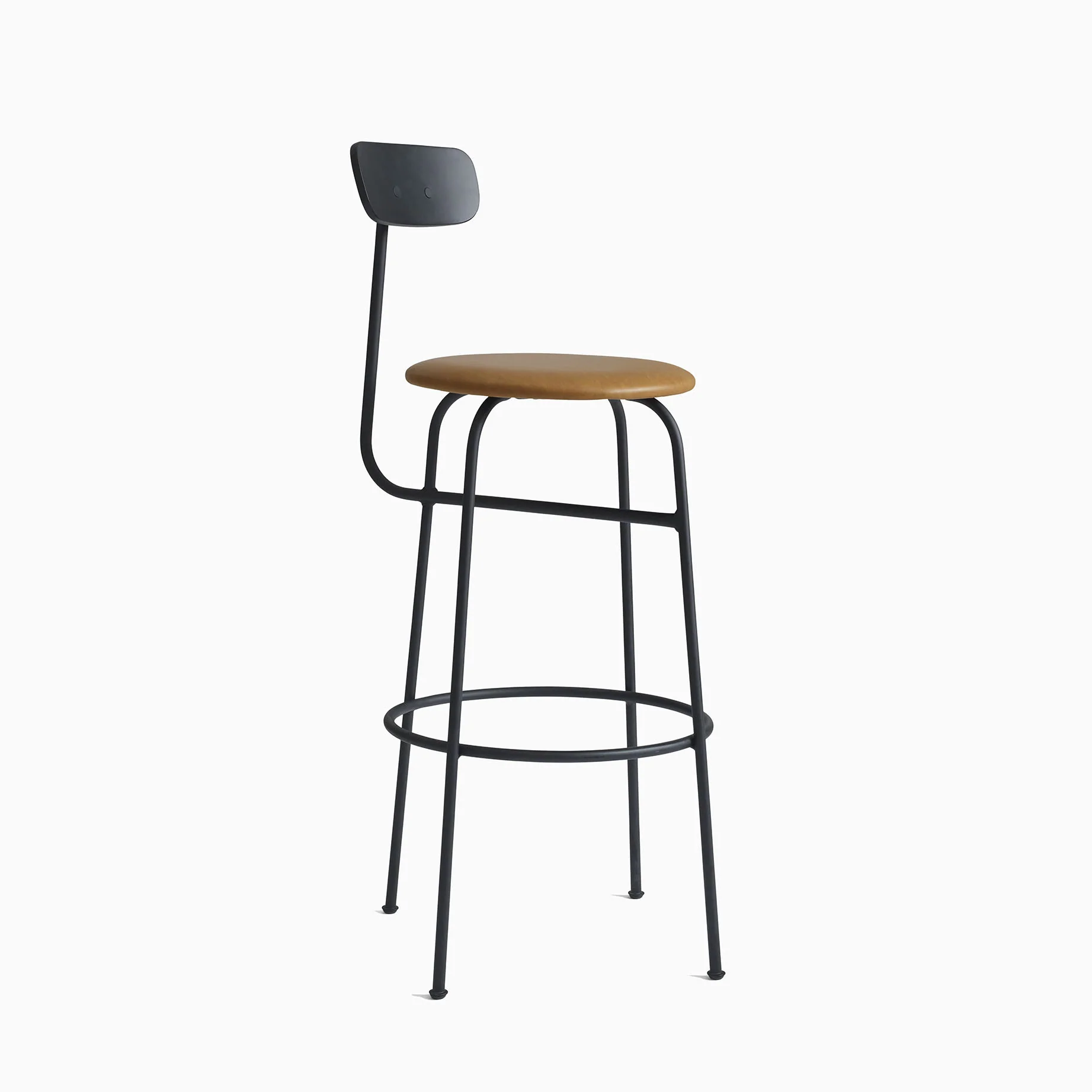 Audo Copenhagen  Afteroom Bar or Counter Chair Black - Image 3