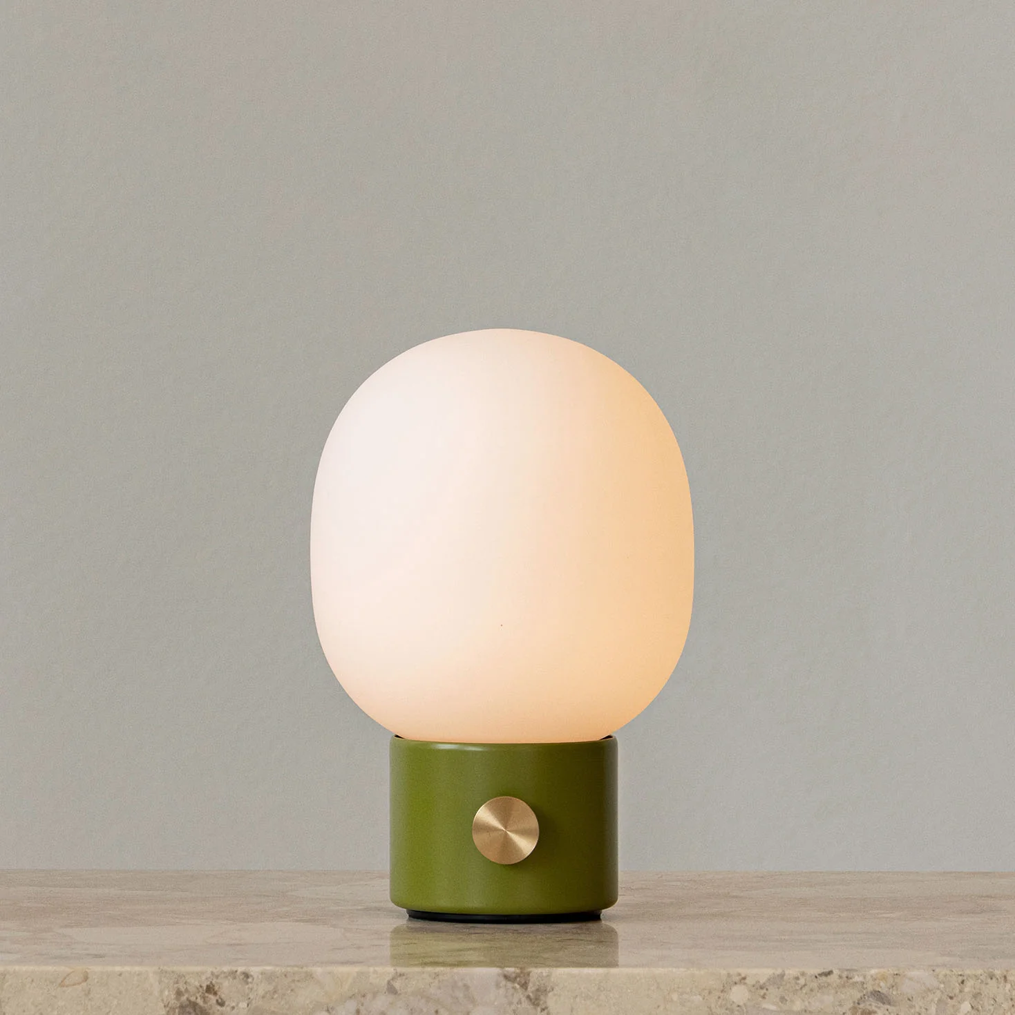 Audo Copenhagen JWDA Lamp Portable - Dusty Green - Image 3