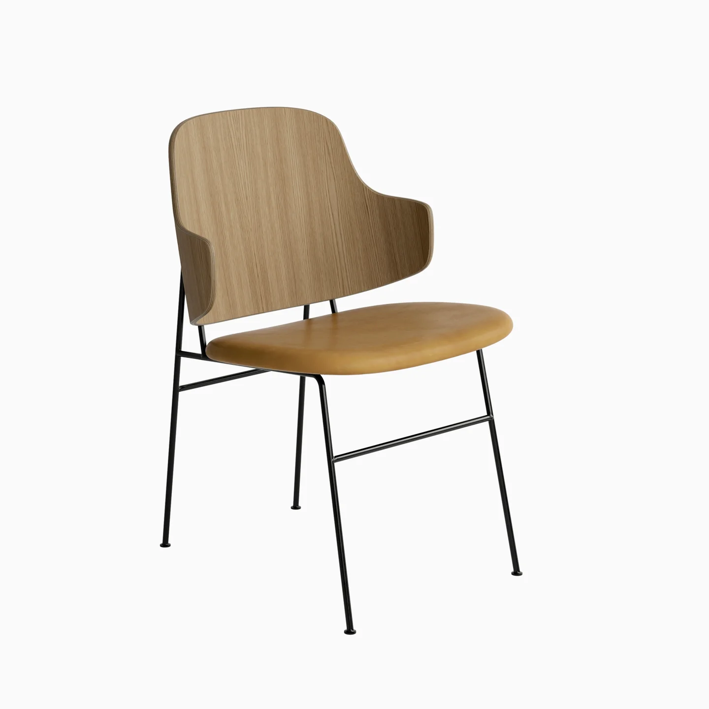 Audo Copenhagen Penguin Dining Chair - Natural Oak