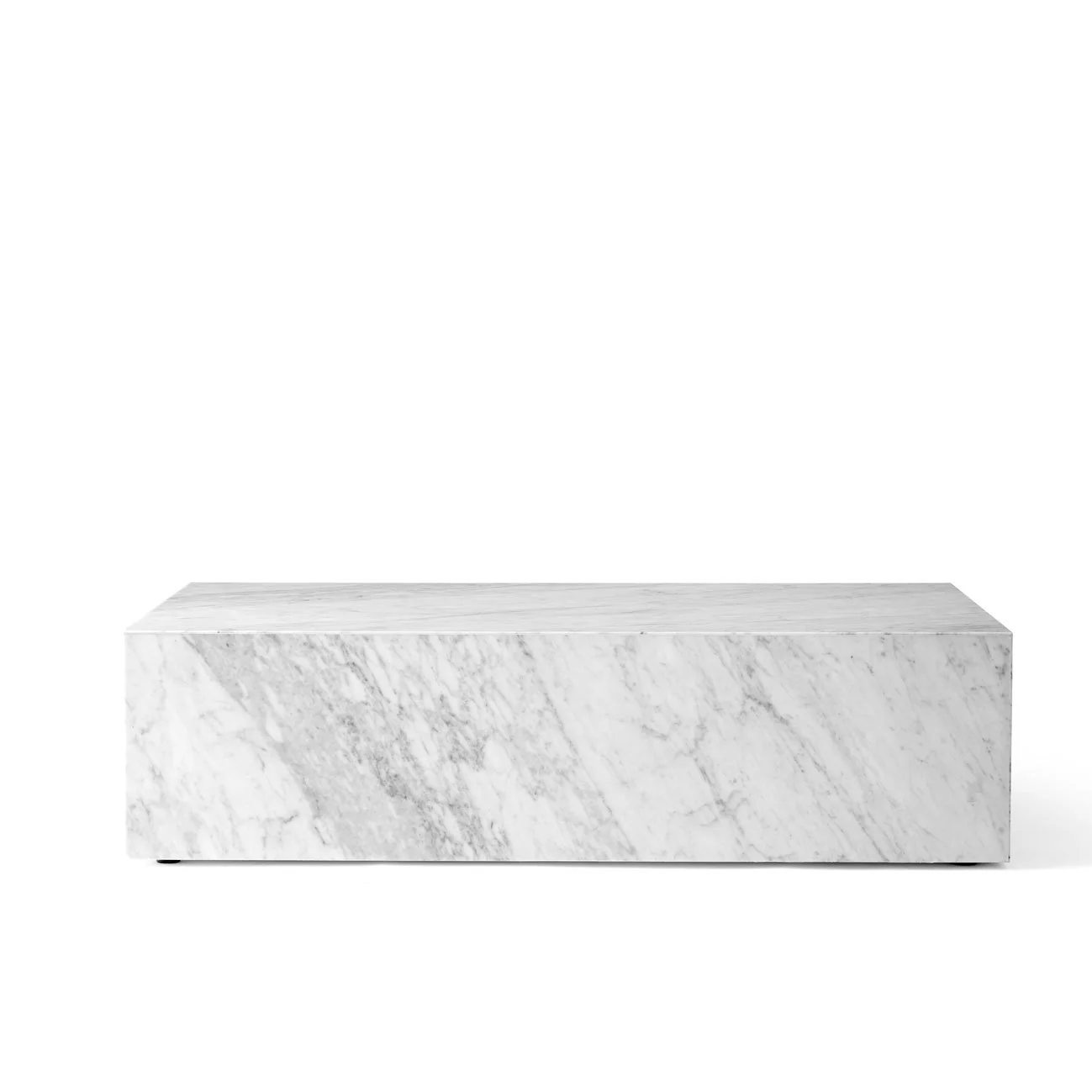 Audo Copenhagen Plinth Low - White Carrara Marble - Image 6