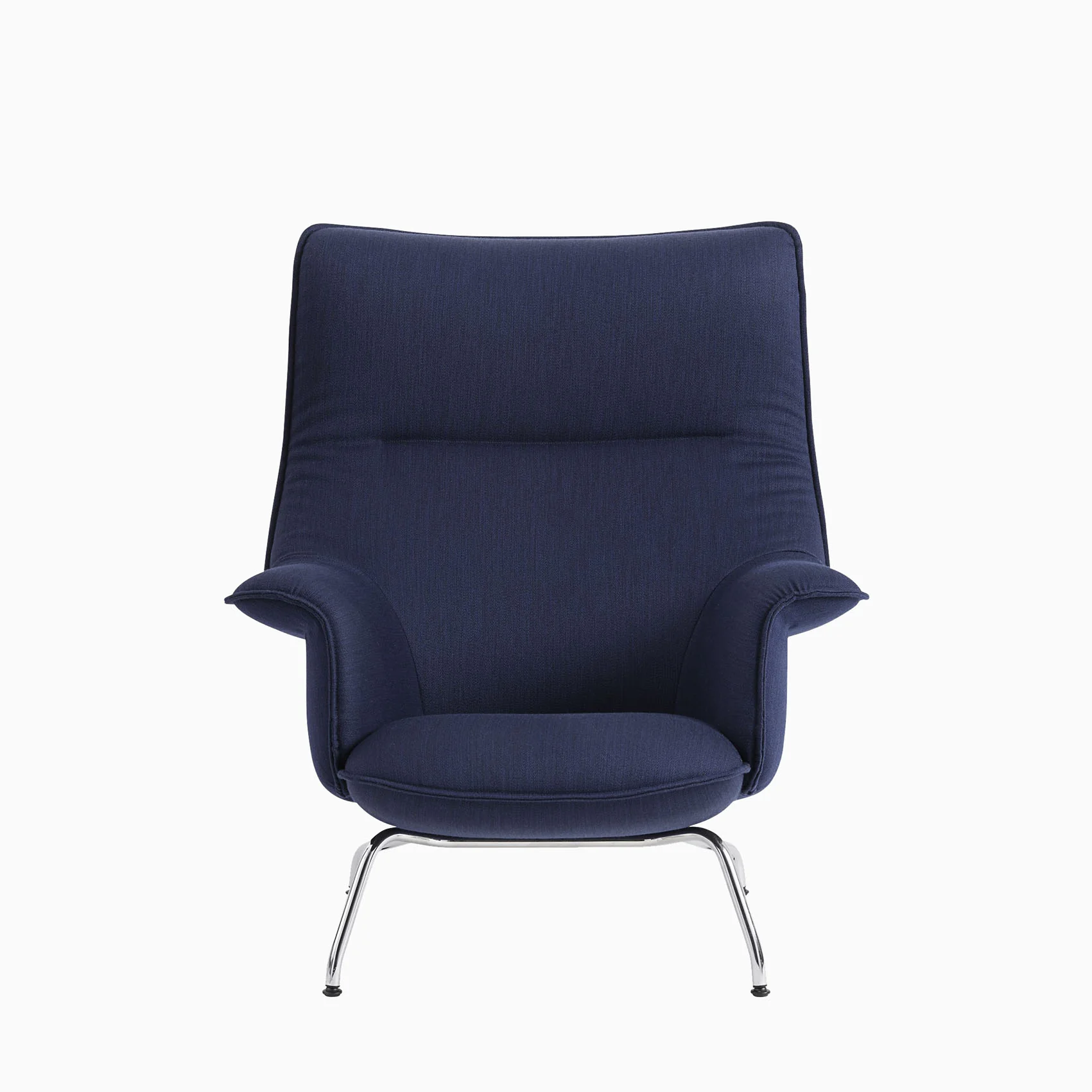 Muuto Doze Lounge Chair High Back - Tube Base - Image 11