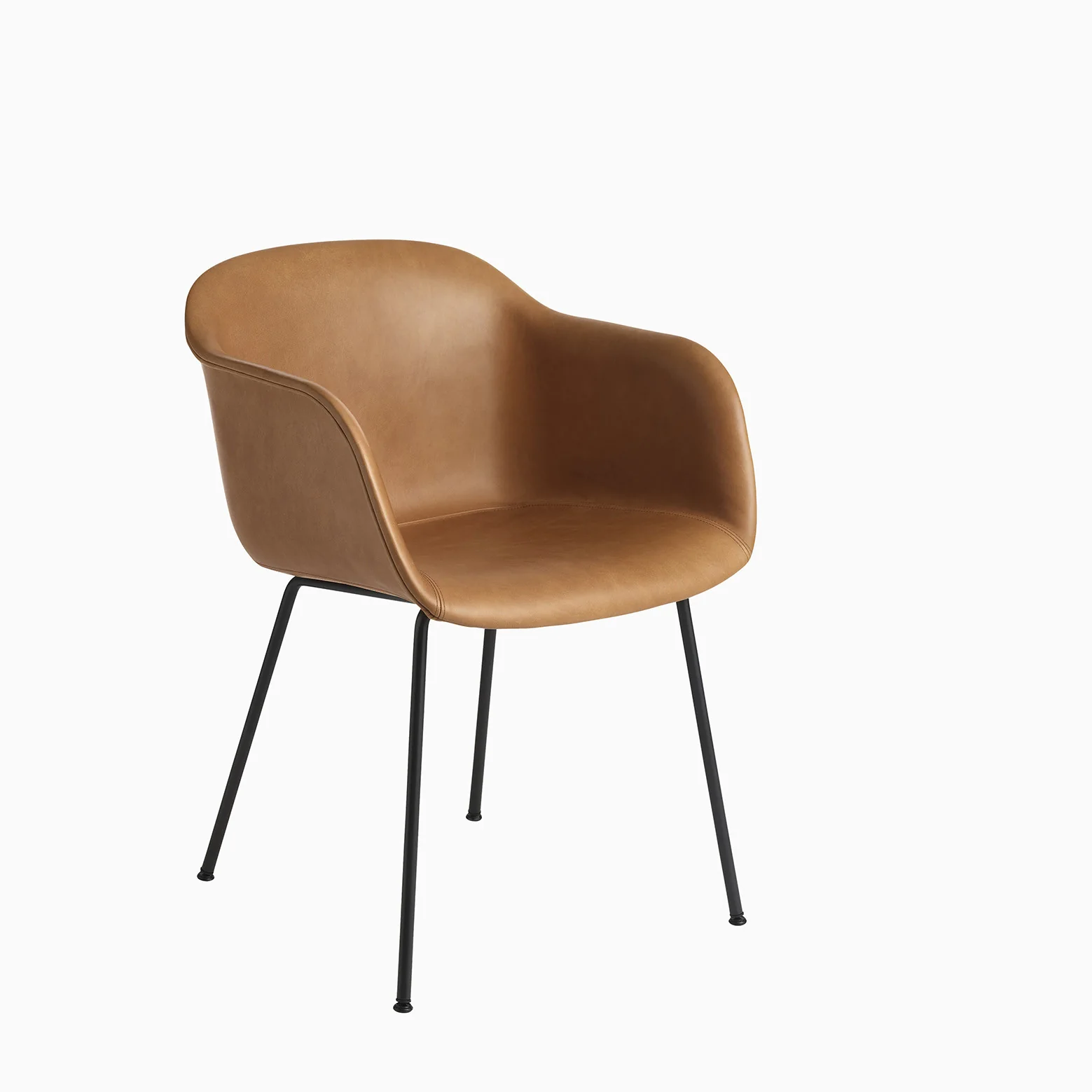 Muuto Fiber Armchair - Tube Base - Image 13