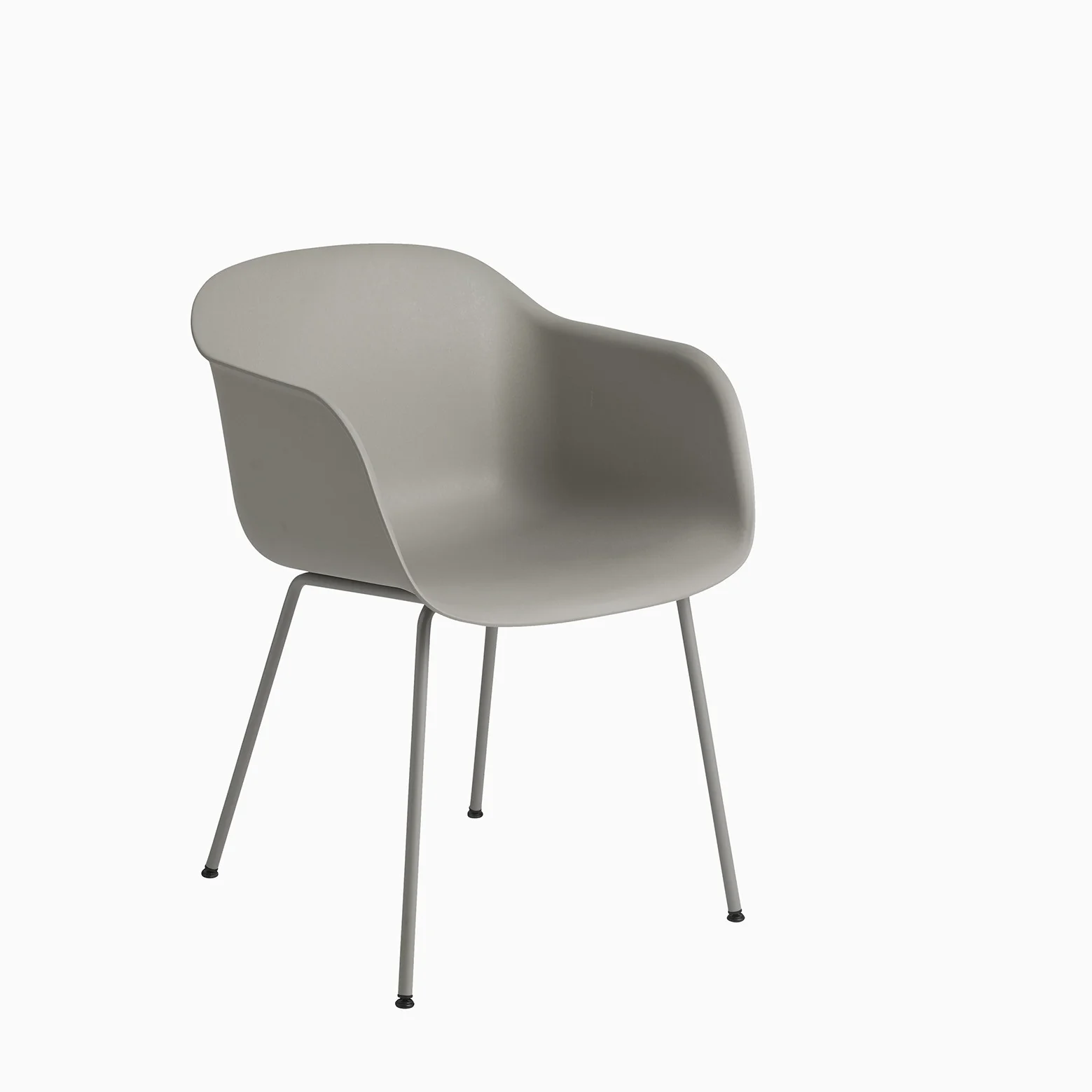 Muuto Fiber Armchair - Tube Base - Image 8