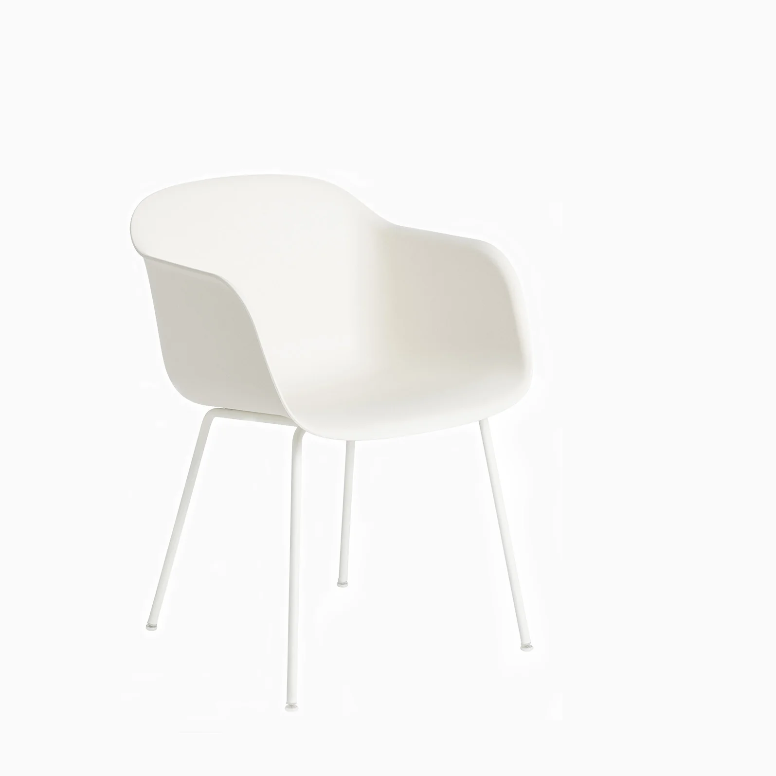 Muuto Fiber Armchair - Tube Base - Image 9