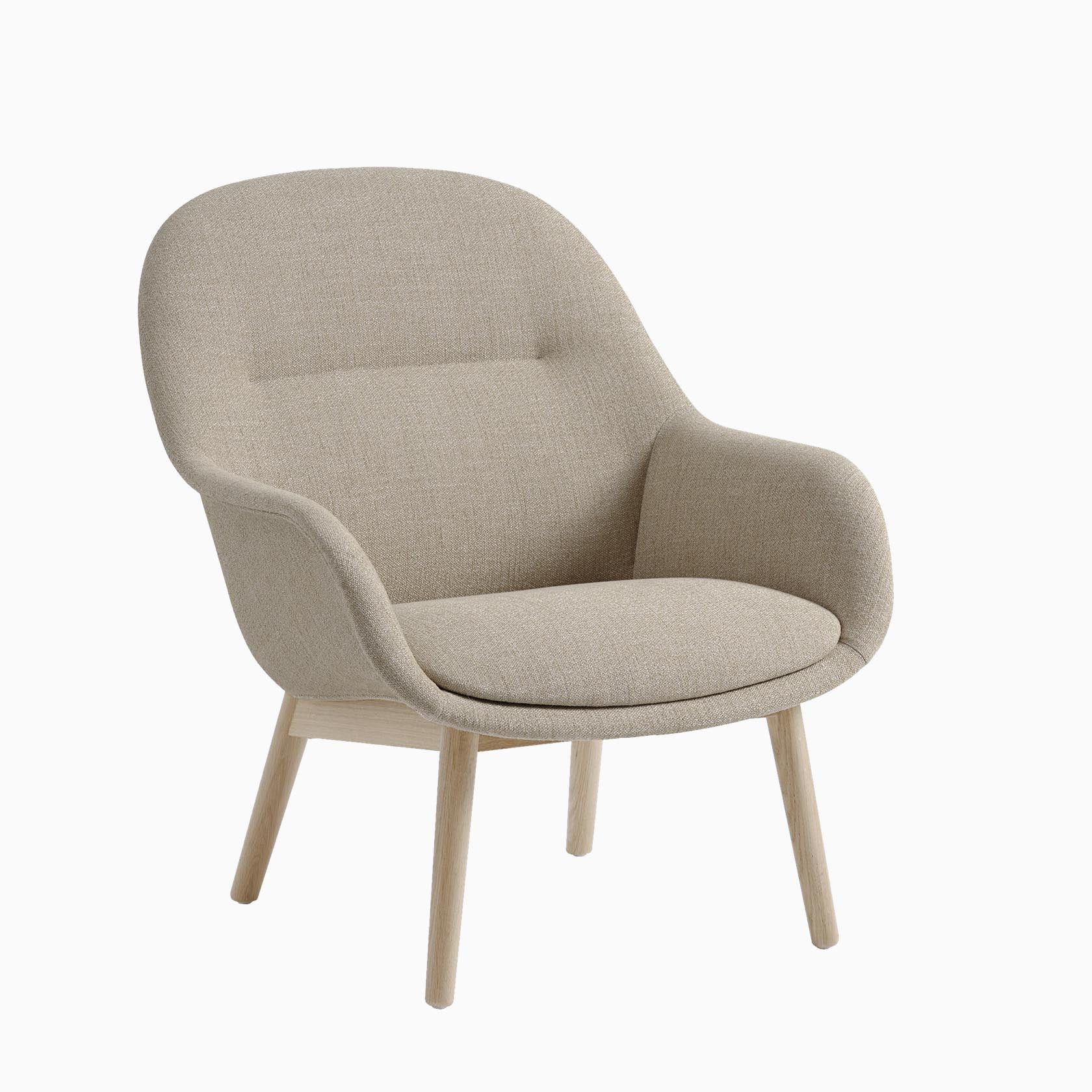 Muuto Fiber Lounge Armhair - Wood Base - Image 2