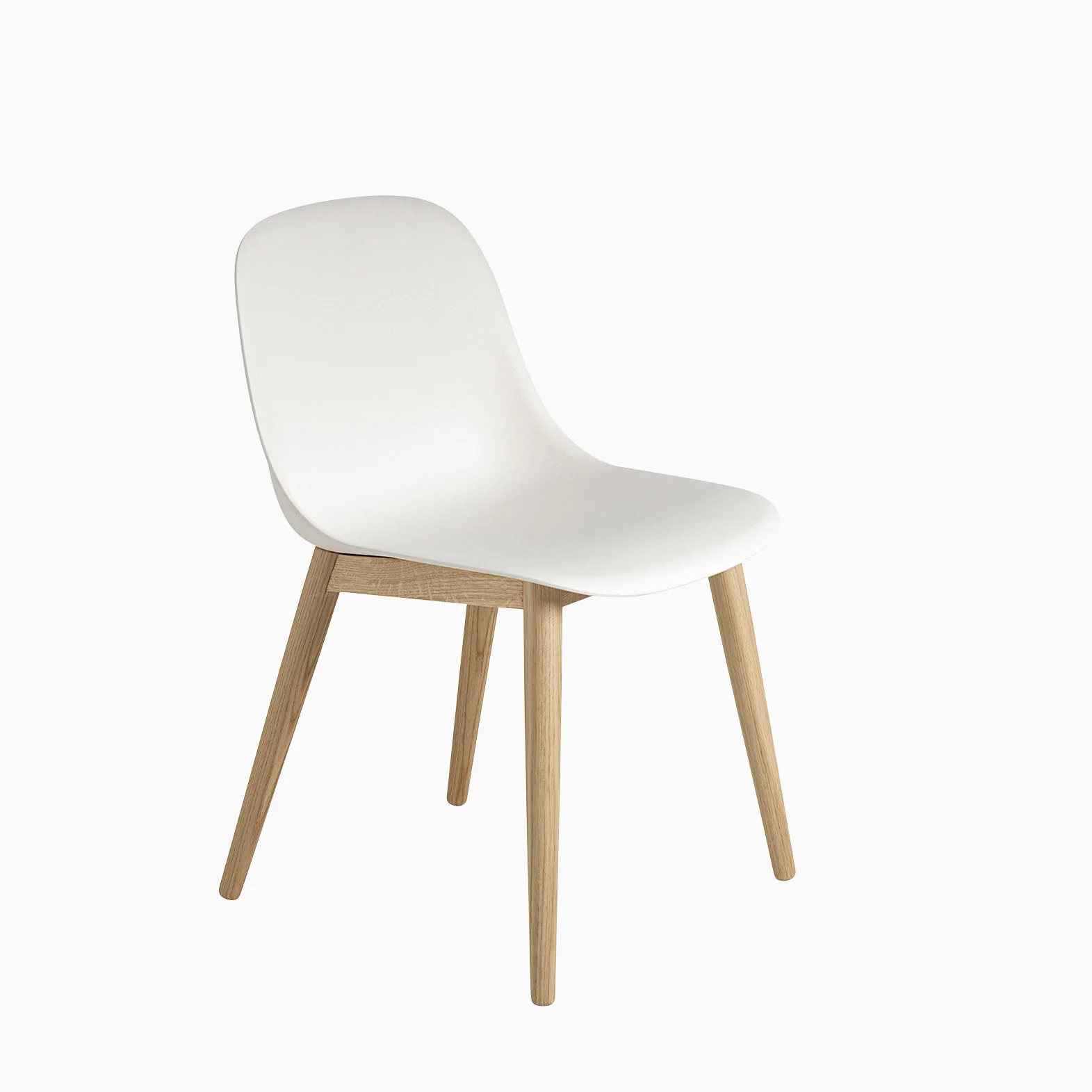 Muuto Fiber Side Chair - Wood Base - Image 5