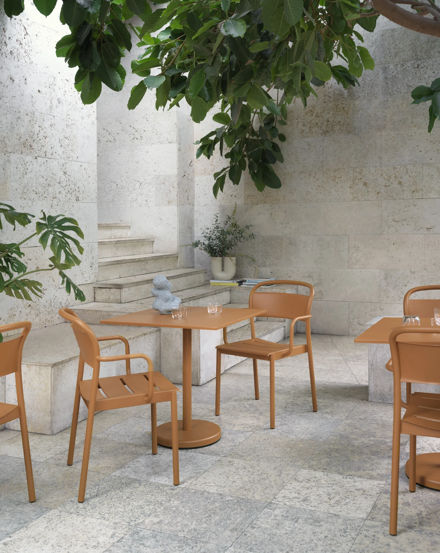 Muuto Linear Steel Cafe Table 70x70cm - Image 5