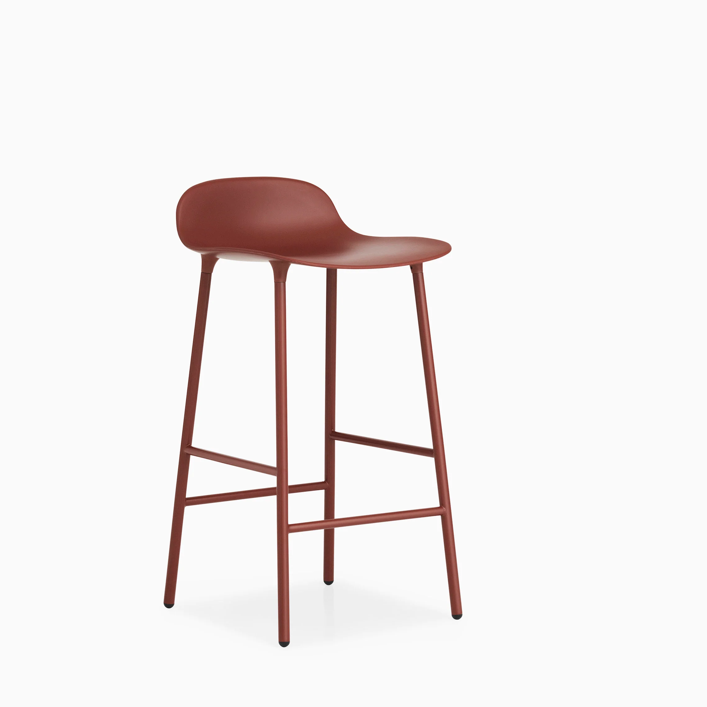 Normann Copenhagen Form Bar Stool with Steel Legs - Image 14