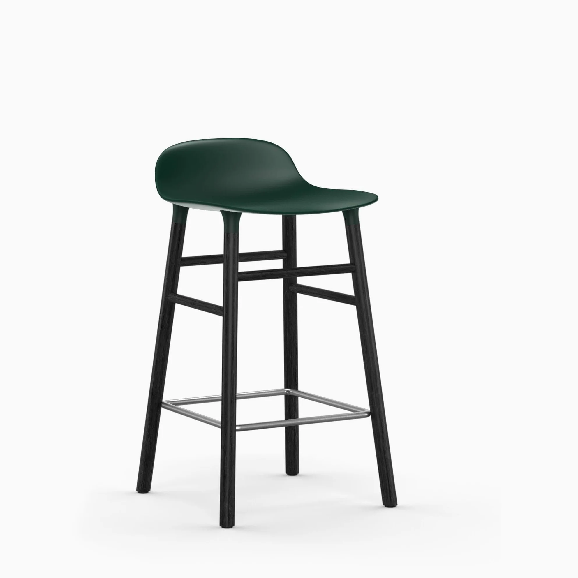 Normann Copenhagen Form Bar Stool with Wood Legs - Image 14