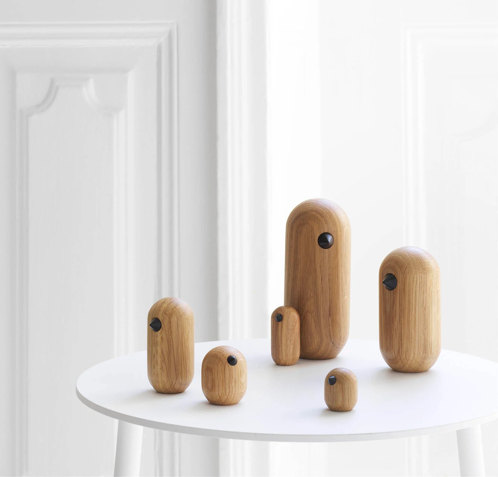 Normann Copenhagen Little Bird 4.5cm - Oak - Image 3