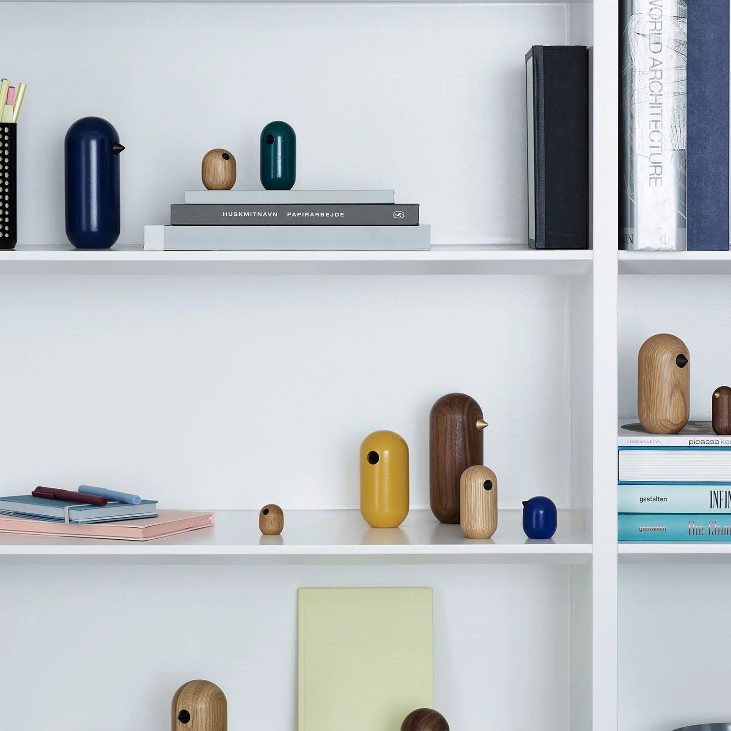 Normann Copenhagen Little Bird 4.5cm - Oak - Image 4