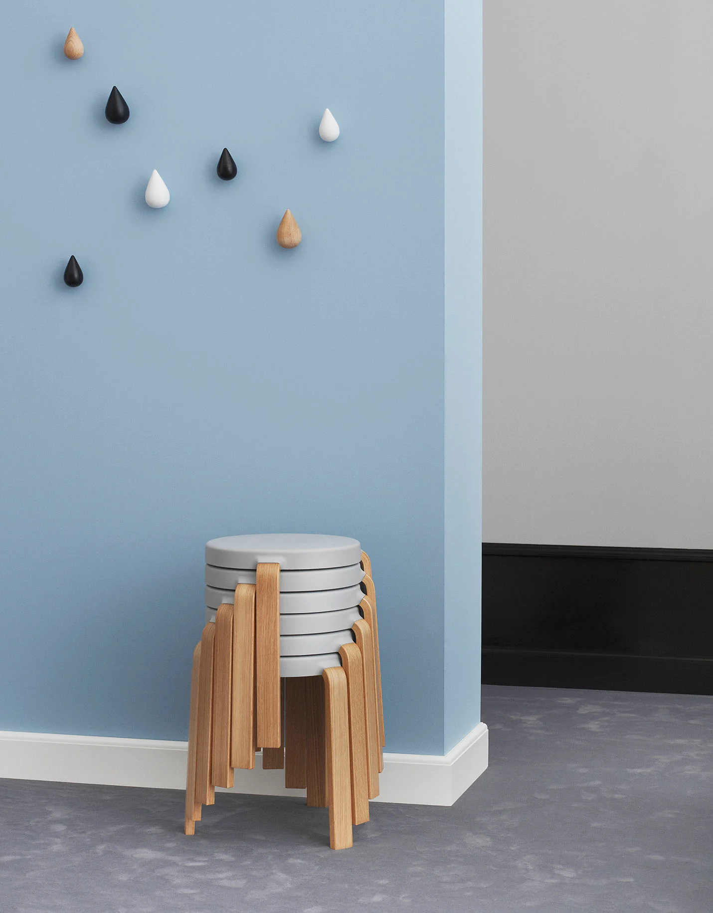 Normann Copenhagen Tap Stool - Black - Image 10