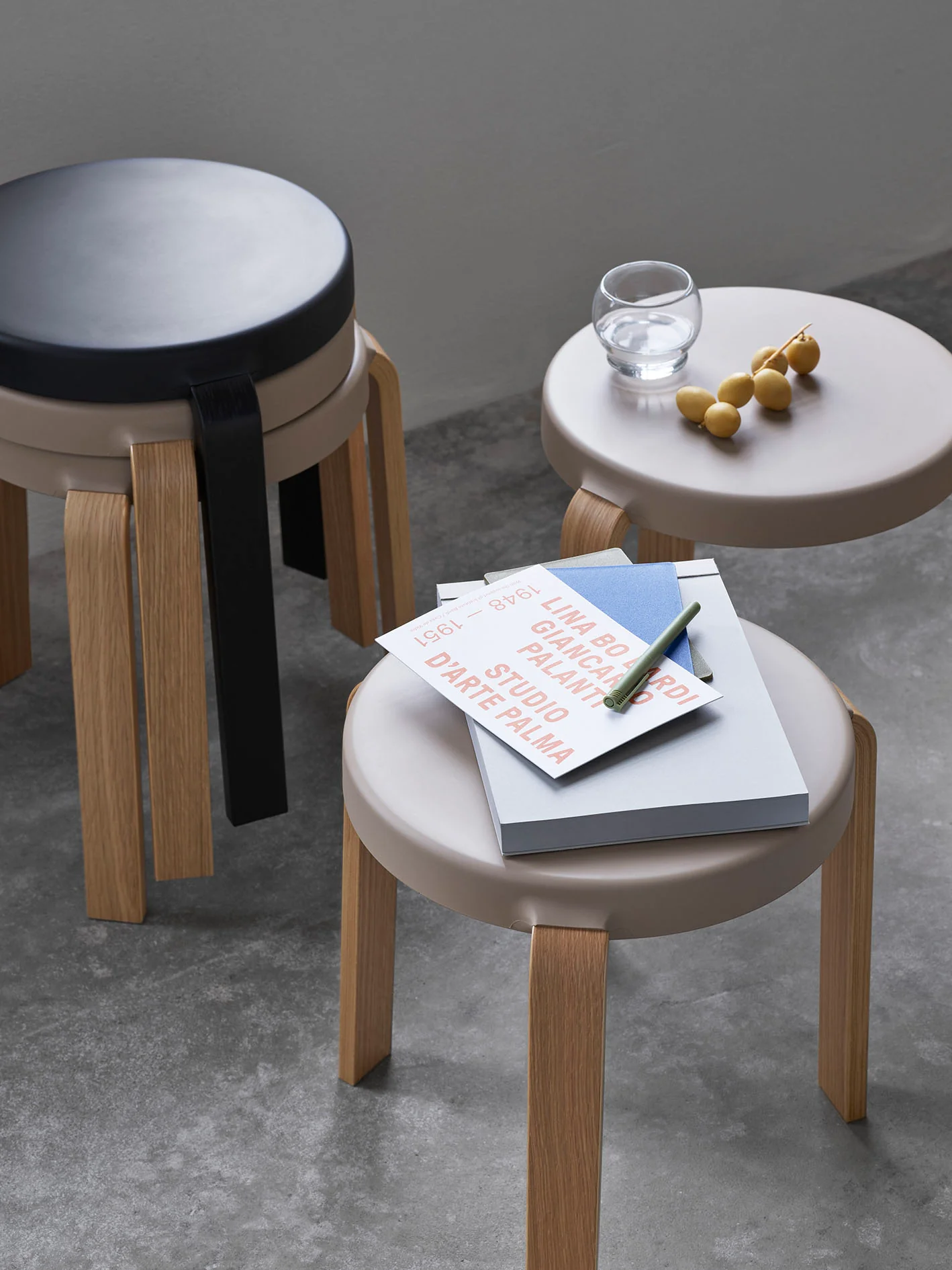 Normann Copenhagen Tap Stool - Sand - Image 6