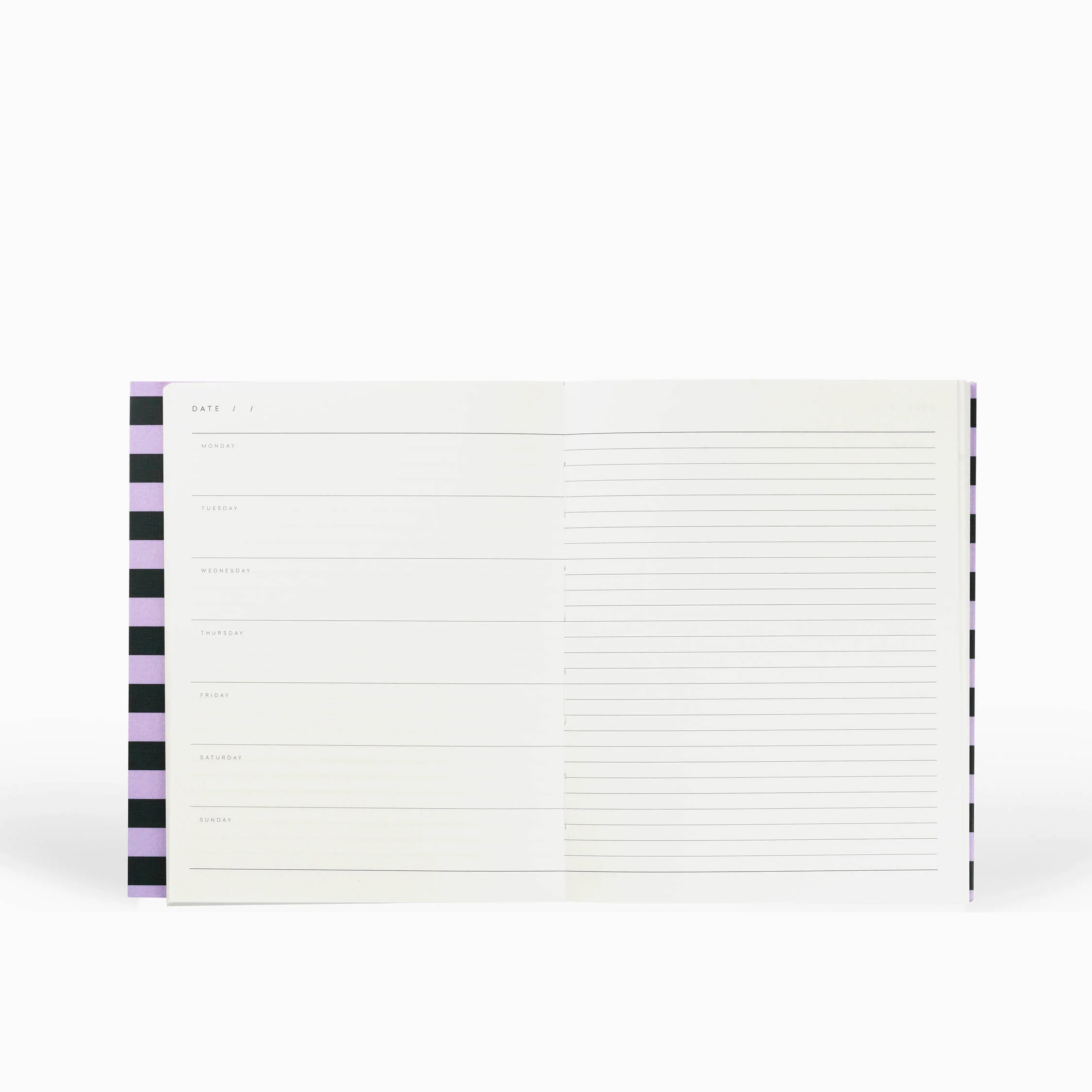 Notem UMA Flat Lay Weekly Planner Medium Green and Rose - Image 5
