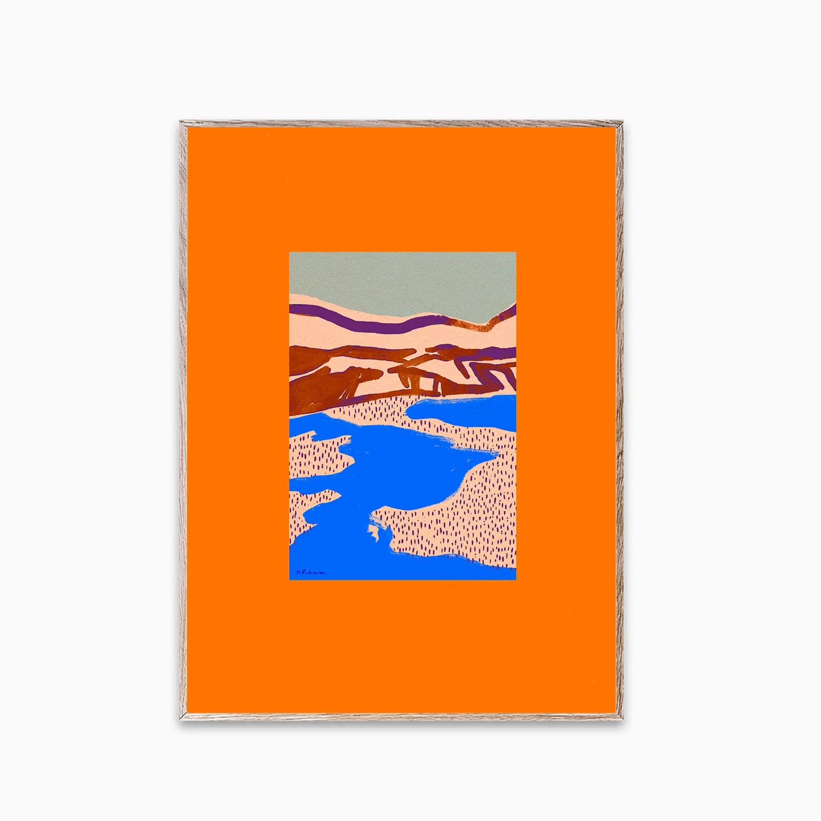 Paper Collective Orange Landscape - Image 3