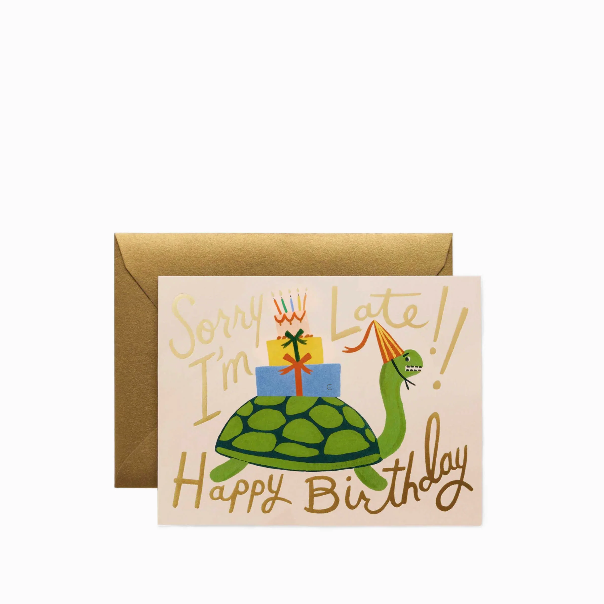 Rifle Paper Co Turtle Belated Birthday - Image 2