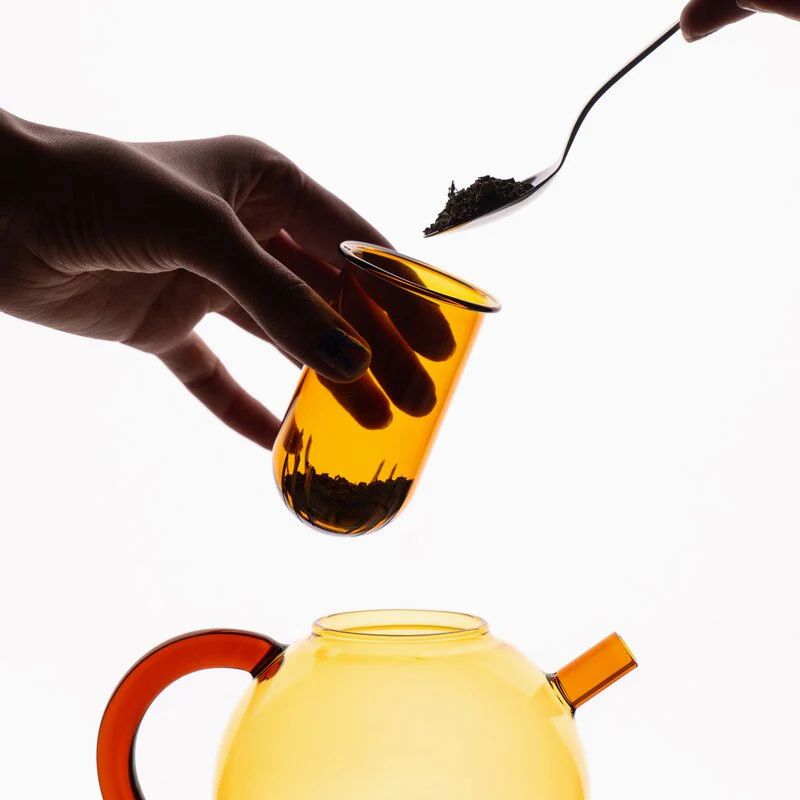 Studio Milligram Tea Brewer - Yellow/Amber - Image 2
