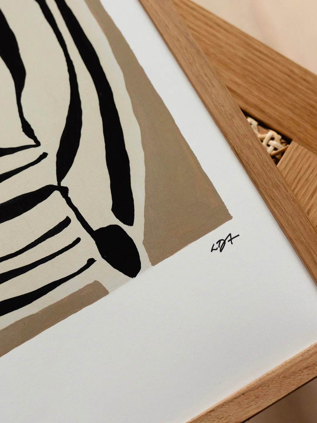 The Poster Club Leise Dich Abrahamsen - Layered - Image 3