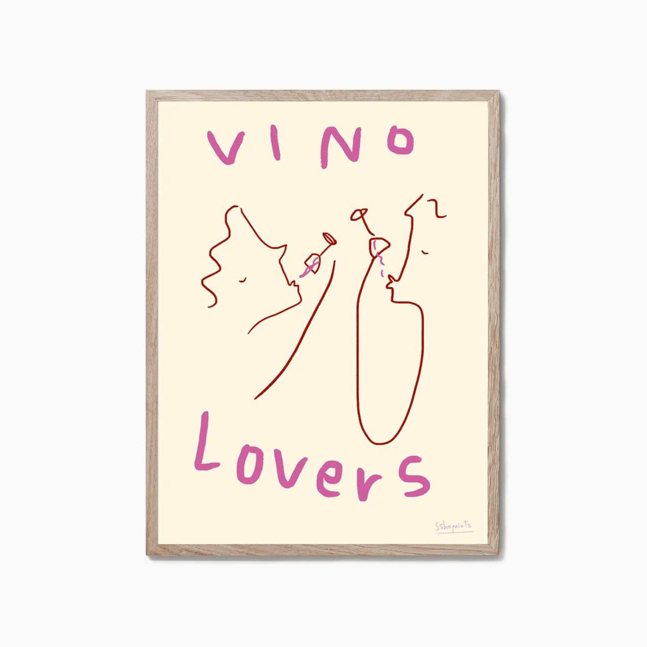 The Poster Club Ruby Hughes - Vino Lovers - Image 4