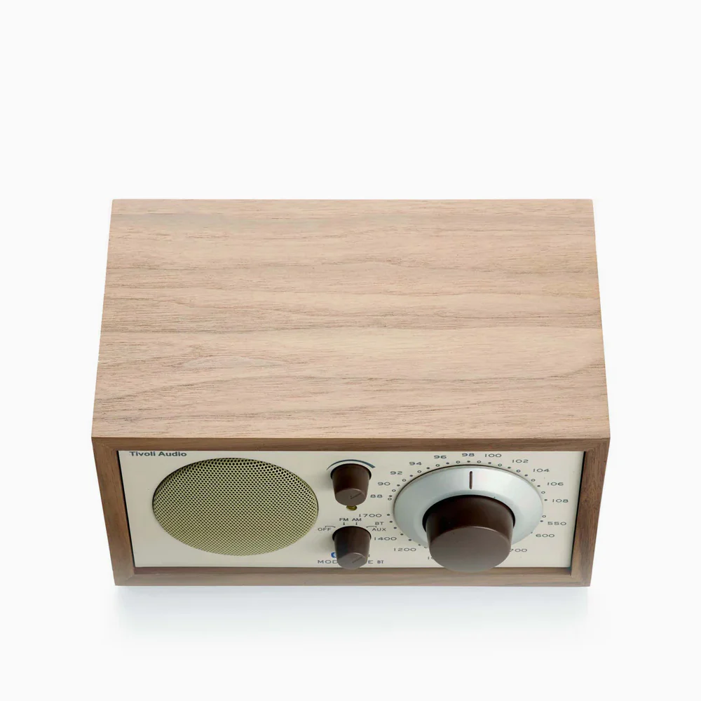 Tivoli Audio Model One Bluetooth AM/FM Radio - Walnut/Beige - Image 5