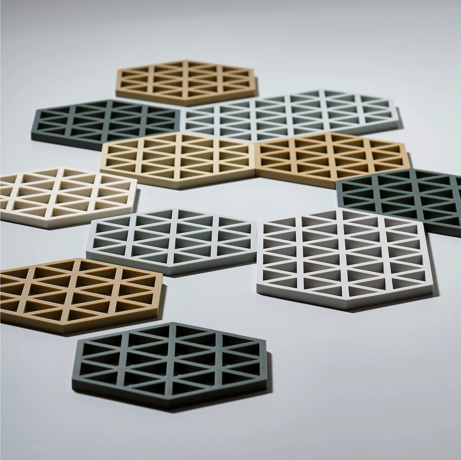 Zone Hexagon Trivet - 16cm (Multiple Colours) - Image 2