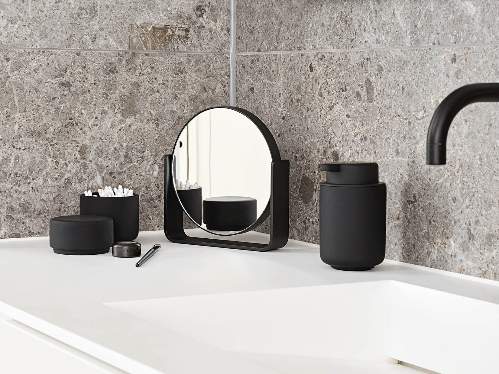 Zone Ume Soap Dispenser - Black - Image 3