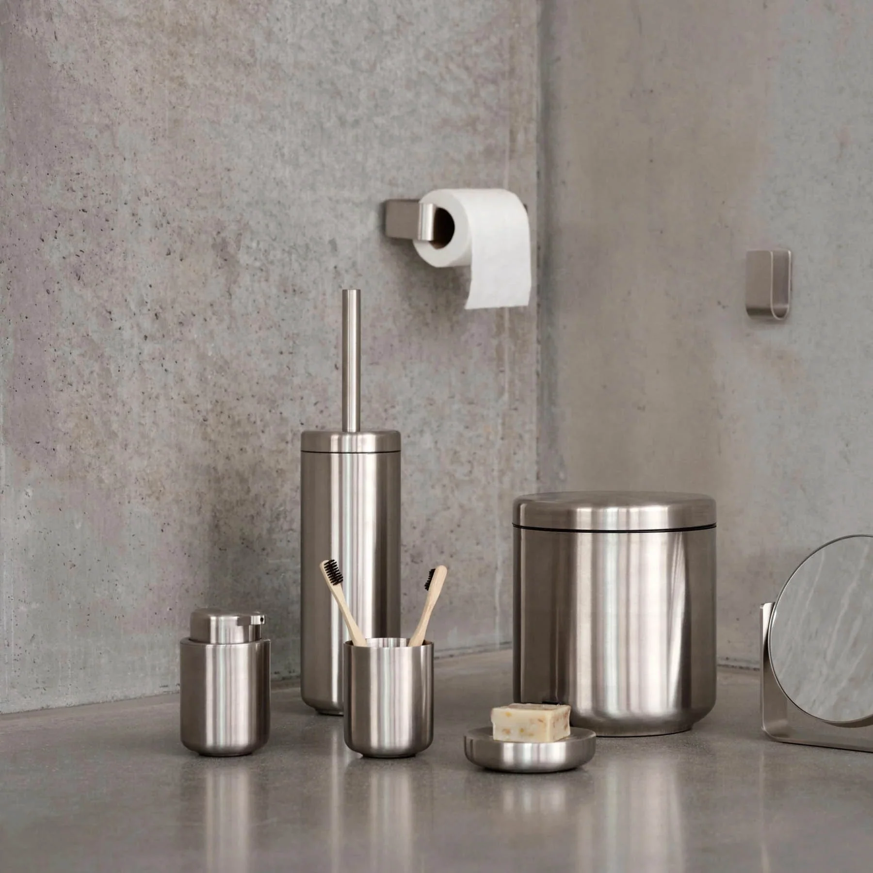Zone Ume Pedal Bin 4L - Steel - Image 3