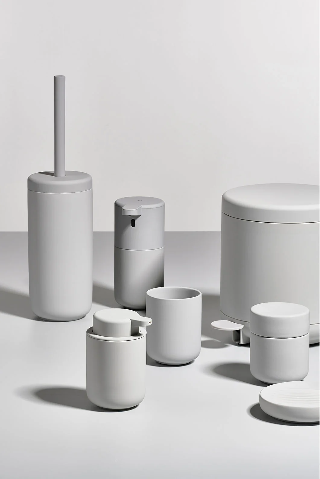Zone Ume Toilet Brush - Soft Grey - Image 3